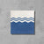 Rick Rack Glacier Mint One Tile Tiles - Handmade